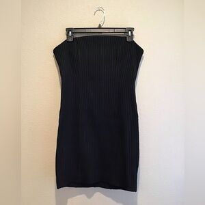 NBD black mini tube dress